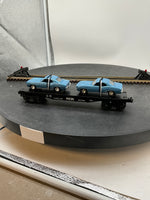 MTH Railking 30-7634 Featuring (2) Flatcar w/ Ertl 1969 Camaros O SCALE NEW