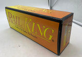 MTH Railking 30-74131 Pittsburgh Christmas Box Car Kaufman Clock O SCALE Like New