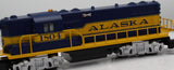 Lionel 6-28857 ALASKA GP7 Diesel Locomotive O Scale Like New