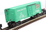 Lionel 6-9749 PENN CENTRAL Box Car Mainline O Scale Like New