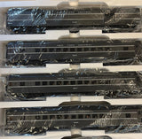 MTH Premier 20-65241 New York Central NYC Gray 5-Car 70' Streamlined Passenger Set Smooth Sided O SCALE NEW