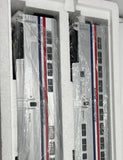 MTH Premier 20-6539 Amtrak SuperLiner Sleeper/Diner Set O SCALE Used Excellent