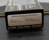 K-Line K2180-9612 PRR Dummy Locomotive w/ horn O Scale Like New