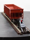 Weaver U1115 2 Bay coal Car Ribbed PRR O SCALE Like New Damaged Box