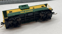 Atlas 30309 N Scale Reading Extended Vision Caboose #94104 Like New