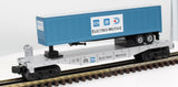 MTH Railking 30-7012C Electro Motive Division Flat Car W/Trailer O SCALE Like New