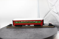 MTH Rugged Rails 33-6247 Christmas O-27 Madison Coach Car - Christmas O SCALE Like New