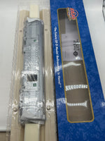 Atlas 3007001-1 CB&Q California Zephyr Silver Coyote Baggage Car  Scale Passenger Car 3 Rail 905 O SCALE NEW