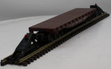 Lionel 6-6521 NEW YORK CENTRAL Flatcar with Stakes O Scale Like New