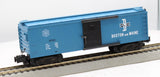 American Flyer 4-9703 Boston&Maine Box Car S SCALE Like New