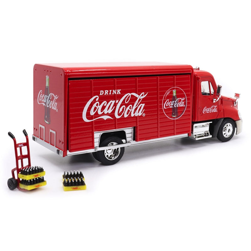 Coca-Cola トラックモデル Atlas 820061 COCA COLA Beverage Delivery Truck with 2 Sliding Doors, H
