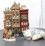 Department 56 Christmas in the City 56.59266 East Village Row House  Like New