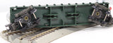 American Flyer 4-9005 NEW YORK CENTRAL Flat Car and Vans S Scale Like New Damaged Box