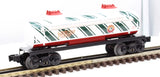Lionel 6-29637 Candy Cane Two-Dome Tank Car O SCALE Like New