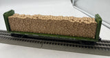 Lionel 6-16982 BC Rail Bulkhead Flatcar O SCALE Like New