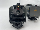 MTH Premier 20-3532-1 Union Pacific UP FEF 4-8-4 Northern Steam Engine - TT Gray w/Yellow Stripes With Proto-Sound 3.0 O SCALE Like New