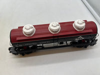 MTH Railking 30-7398 Lehigh Valley 3-Dome Tank Car O SCALE Used Excellent