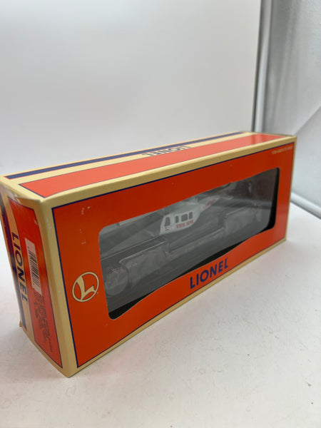 Lionel 6-16968 aviation depressed center flatcar with general hospital Ertl helicopter O SCALE NEW