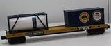 MTH Premier 20-95293 CSX Premier Flat Car w/Tank Container & 20' Container O SCALE Like New