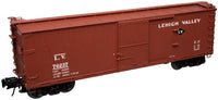 Atlas 8346-1 LEHIGH VALLEY USRA Double-Sheathed Box Car 3rl O Scale Like New