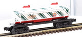 Lionel 6-29637 Candy Cane Two-Dome Tank Car O SCALE Like New