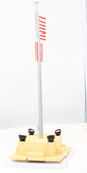 Lionel 6-84307 Illuminated Conventional Flagpole O SCALE Like New