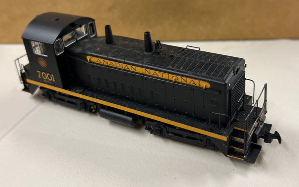 HO Scale Bargain Engine 62 LifeLike Canadian National Switcher Used  VG