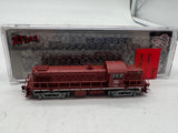 Atlas MASTER 44045 ROCK ISLAND RS-1 Locomotive Maroon w/Silver trucks N Scale Like New