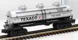 MTH Railking 30-7362 Texaco 3-Dome Tank Car #9384 O SCALE Like New
