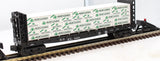 MTH 30-7637 ERIE LACKAWANNA Flat Car RailKing O Scale Like New