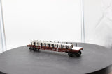 K-Line K691-3421 DT&I Classic flatcar with Rails O SCALE Like New