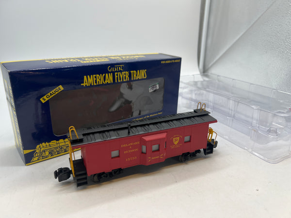 Lionel American Flyer AF  6-48541c Delaware & Hudson caboose S SCALE Used Excellent wrong box