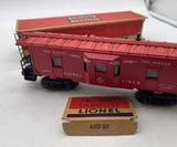 Lionel Postwar 6517  Lionel lines Bay Window Caboose O SCALE Used Excellent Damaged Box