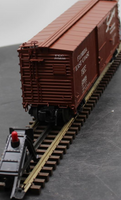 Atlas 8308-4 Florida East Coast 40' USRA Double Sheathed box Car O Scale Like New Damaged Box