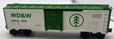 Lionel 6-9416 MDW MINNESOTA DAKOTA WESTERN BOXCAR O SCALE Used No Box