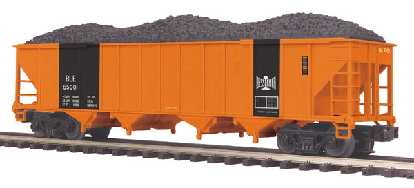 MTH Premier 20-97782 Bessemer & Lake Erie BLE 4-Bay Hopper Car 56001 O SCALE NEW