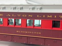 Lionel 6-15504 CHICAGO & ALTON "ALTON LIMITED" HEAVYWEIGHT STATIONSOUNDS DINER O SCALE Like New
