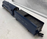 Gilbert American Flyer Gilbert 350 ROYAL BLUE Pacific Locomotive S Scale Used Excellent No Box