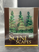 Bachmann 32004 5" - 6" Spruce Trees Scenery Pack (6 trees) HO SCALE NEW