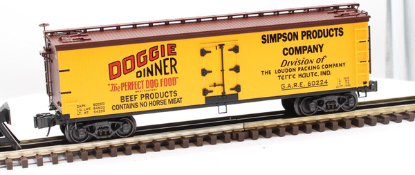 K-Line K742-8023 Doggie Dinner Reefer Car 60224 O SCALE Like New