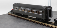 MTH 30-6110C O-27 NYC-Lighting Stripe Streamlined Coach Car O SCALE Used Excellent