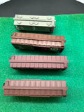 HO  Scale Bargain Car Pack 121:  Set of 4 Eastern Freight car pack HO SCALE USED