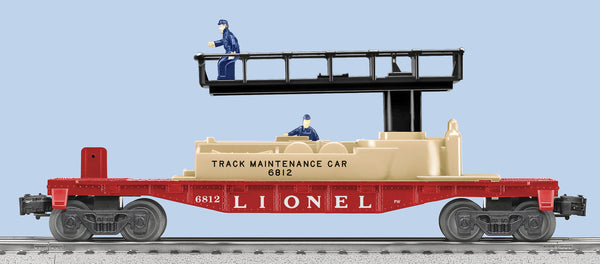 Lionel 6-36870 #6812 TRACK MAINTENANCE CAR O SCALE Like New