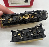 Westside Model Company K-37 DRGW Mikado Steam locomotive HOn3 Scale brass Used Damaged Box as is untested— half painted, modified