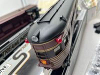 K-Line k-4580C PRR Fleet of Modernism Streamliners Baggage/Observation 2-Pac O SCALE Like New