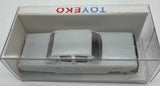 TOYEKO 2063 WHITE FOUR DOOR SEDAN HO SCALE NEW