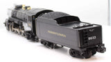 Lionel 6-81297 Pennsylvania PRR LionChief Plus 2-8-2 Mikado #9633 O SCALE Like New