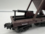 MTH Railking 30-7635 W.A.R.R. w/Cannon Car #1862. O SCALE Like New