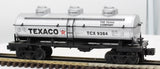 MTH Railking 30-7362 Texaco 3-Dome Tank Car #9384 O SCALE Like New
