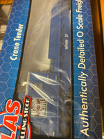 Atlas 3001242, 3001248 Western Pacific Crane Car and Crane Tender (Set of 2) O Scale blue NEW